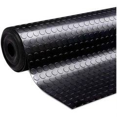 COIN Gym Floor Mat Rubber Roll Garage Golf Cart Truck Bed Flooring