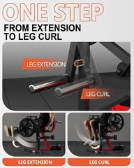 Leg Extension and Curl Machine Lower Body Special Leg Machine for Thigh Home Gym