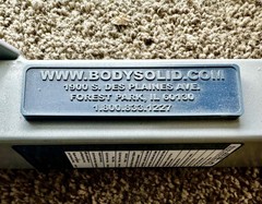 Body-Solid – Powerline Cable Crossover Machine PCCO90X