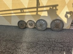 Parabody home gym With 7’bar And 160lbs Of Weight