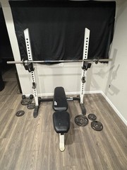 Fitness Gear Weight Bench. Only Bench no Weights. If You Want Weights We Can Tal
