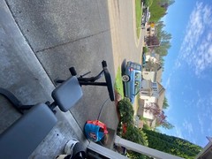 Weider 160 weight bench/home gym set