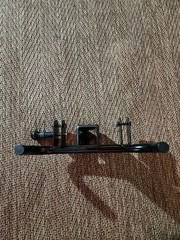 TOTAL GYM 1000 1500 HEIGHT ADJUSTMENT LEVER BRACKET WITH BOLTS