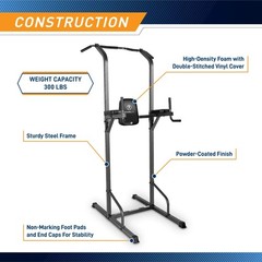 Marcy Multi-Functional Power Tower Home Gym for Strength Trainings Fast Ship