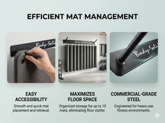 Body-Solid BSTFMH Foam Mat Wall Hanger
