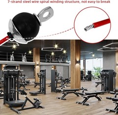 High-Quality Universal Gym Cable – 98-Inch Durable Fitness Replacement Accessory