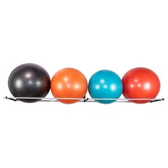 Vita Fitness 10 Ft Mounted Storage Rack for Yoga Stability Balls (For Parts)