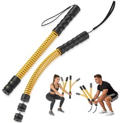 Heavy Duty Ropeless Battle Ropes 4.0 Portable Steel Core Exercise Ropes for H…