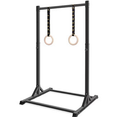 Primy DG-DH-Black Pull up Station 350LBS Portable Power Tower Pullup Bar Station