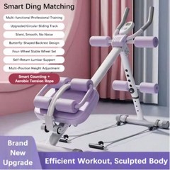 Upgraded Multifunctional Ab Trainer – Foldable Home Gym Core & Full Body Work…