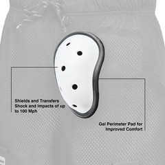 Men’s Loose Hockey Shorts with Supporter Core Mesh Jock BioFlex Cup Included