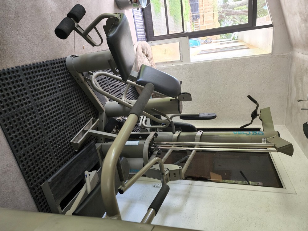 Vectra On-Line 1800 gym and Vectra leg press machine