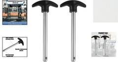 Chrome Weight Stack Pin Set – Perfect Gym Accessories for Fitness Lovers