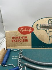 Vintage Sportcraft Home Gym Exerciser Set in Original Box/Display