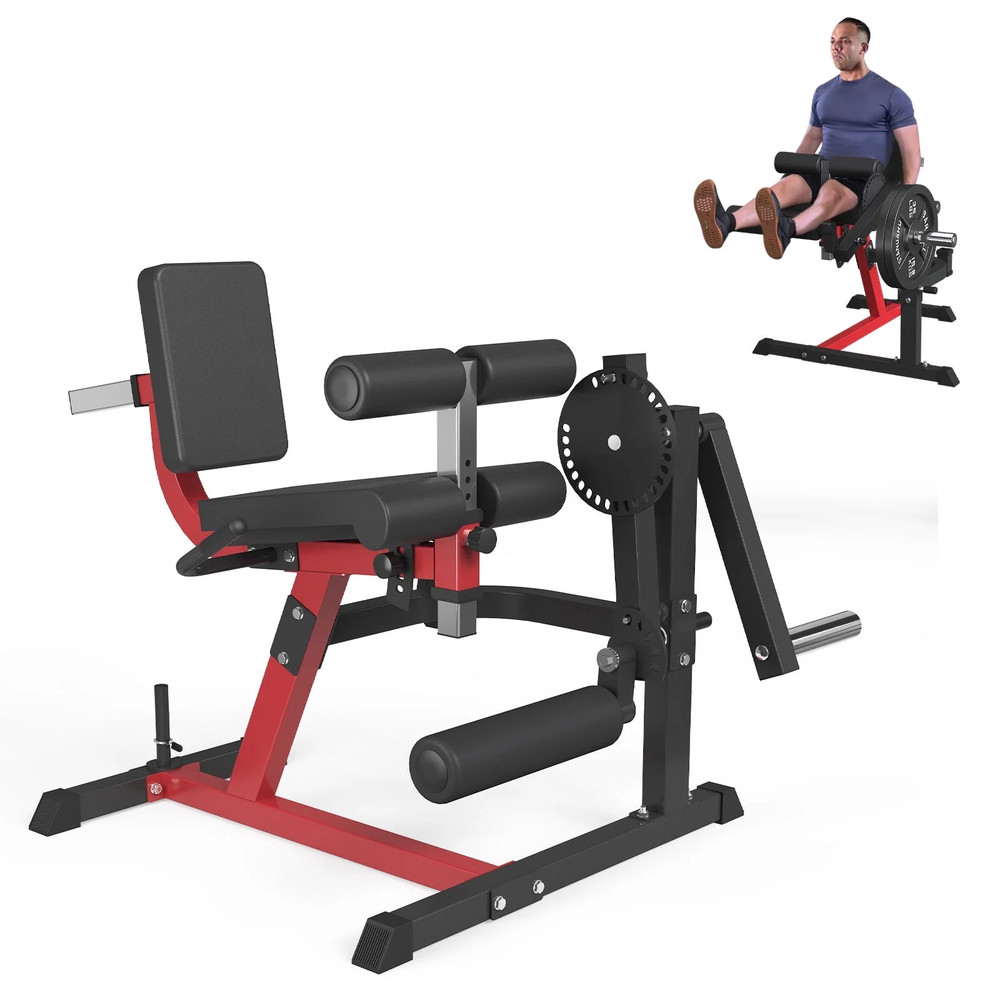 Leg Extension and Curl Machine Plate Loaded Rotary Extension for Thigh Home Gym