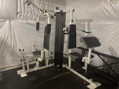 Universal Fitness Multi Station Home Gym Weight Machine Complete Local Pickup