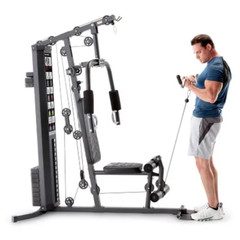 Home Gym Station Workout Station with 150 lbs Weight Stack Equipment