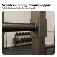 Adjustable Power Cage Multifunction Barbell Rack Pull Up Bar Power Rack Squat