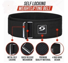 Weight Lifting Belt, Gym Belt for Men and Women, Gym Fitness Training Workout