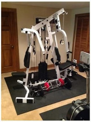 Body-Solid Multi-Station, Single Weight Stack Home Gym Machine, Arm & Leg Streng