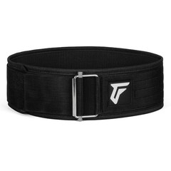 Fistforce USA Weight Lifting Belt, Fitness Gym Workout Support Belt Black