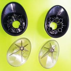 ONE PAIR of USED Tension Torque Control Knobs Handles Bowflex Revolution XP FT