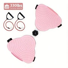 Adjustable Waist Twirler Board & 330LBS Ab Trainer – Silent Home Core Machine