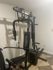 weider home gym power stack