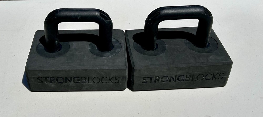 Baseblocks Strongblocks Portable Workout Parallettes/ Calesthenics Blocks