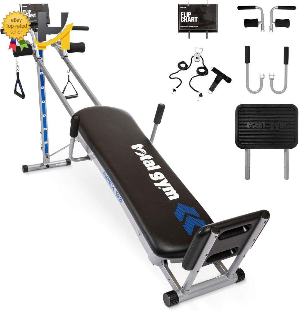 Apex G3 Slim-Frame Incline Bodyweight Training Exercise Machine8 Levels Resist