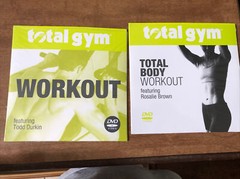Total Gym Total Body Workout DVD’s with Rosalie Brown and Todd Durkin 2 DVD’s