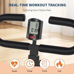 Squat & Rowing Machine – 12-Level Resistance Home Gym Equipment for Black