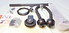 Strength Training/Body Building LAT FITNESS Pully Cable System NEW for Home