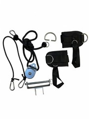 Total Gym FIT Leg Pulley Kit Complete Lower Body Pulley System with Ankle Straps