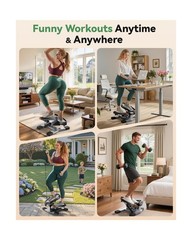 Sportsroyals Stair Stepper,Twist/Mini Stepper for Exercise at Home,Step Machi…