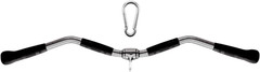 Neutral Grip LAT Pull Down Bar with Range of Motion Cable Attachments