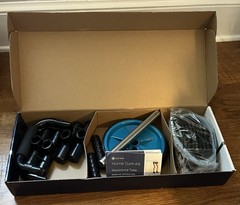 Gaiam Adjustable Home Gym Kit – Ab Wheel, Push-Up Bars, Jump Rope, Resistance T…