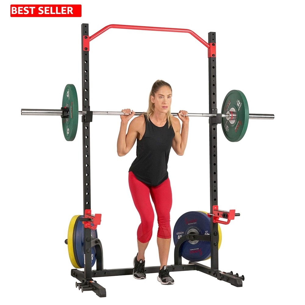 Versatile Home Strength Training Gym with Olympic Bar Compatibility & Storage
