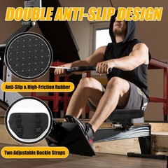 MABOZOO Exercise Bike Seat Cushion, Comfort Recumbent Cushion Black