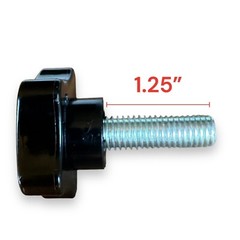 1 x Bowflex Ultimate of Threaded Lock Knob For Leg Extension Seat Rail NEW