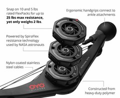 Oyo Nova Personal Gym – Portable Travel Features Spiraflex Used By NASA