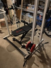 Smith Machine Home Gym (Body By Jake) LOCAL PICKUP ONLY!!