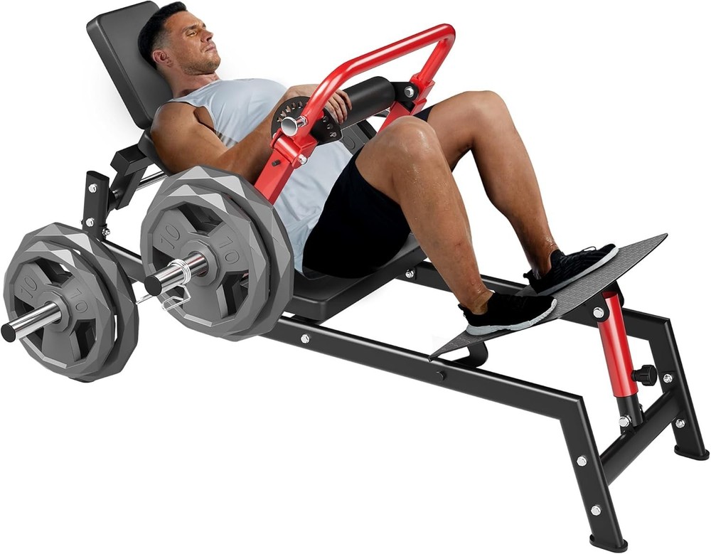 Heavy Duty 900LBS Hip Thrust Machine – Plate Loaded Glute Builder for Home Gyms.