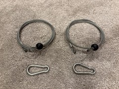 Bowflex 56 Inch 56” Lat Cable Pair with Clips