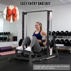 Hip Thrust Machine 770 LBS Plate Loaded Glute Bridge Exercise Equipment Home Gym