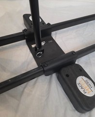 The DB Method Black Padded Seat Exercise Foldable Squat Workout Machine