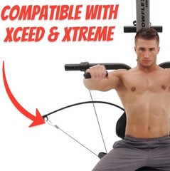 2 x 80″ Long Replacement Cables (w/hooks) For Bowflex Xtreme / Xceed Gyms – PAIR