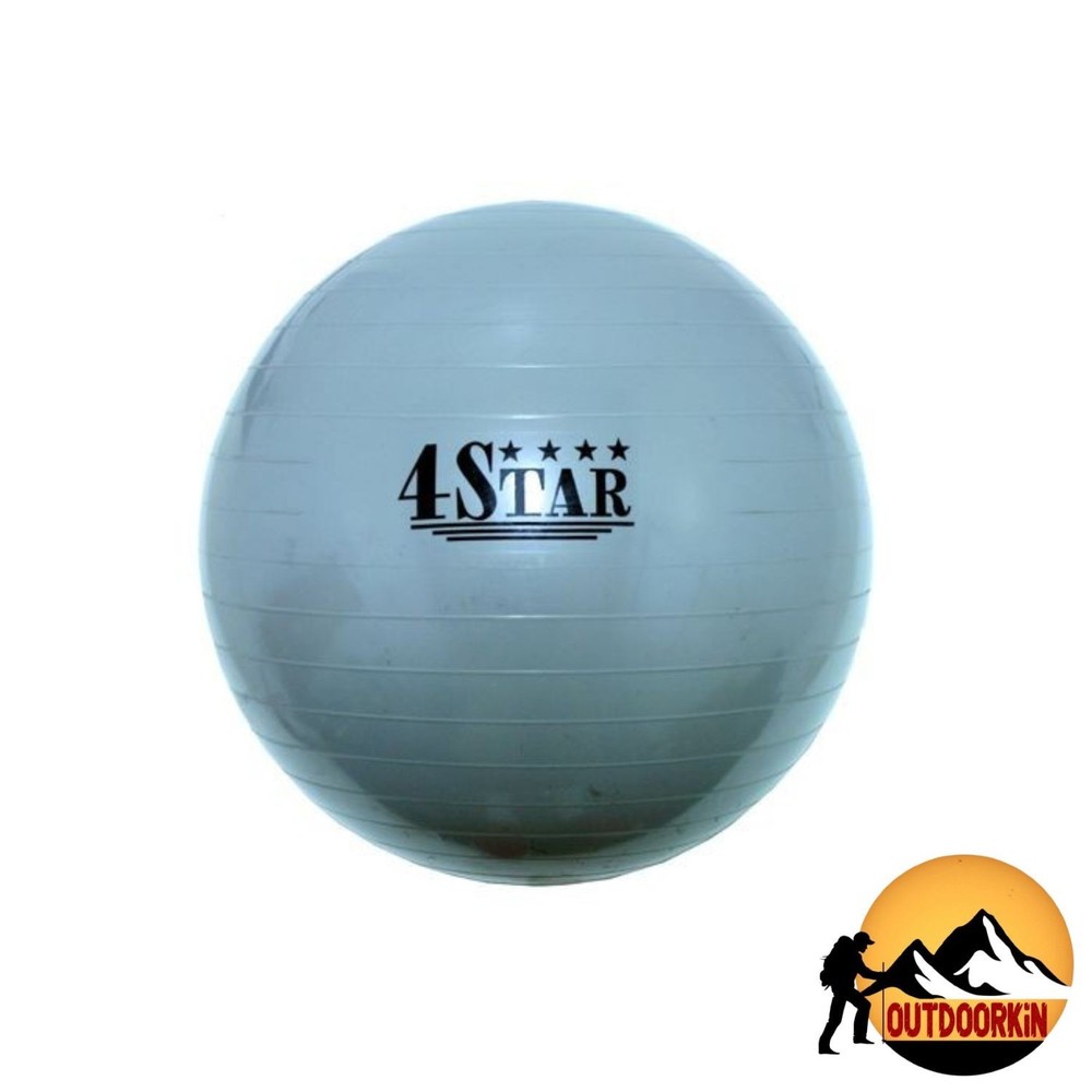 Heavy Duty Exercise Ball Balancing Gym & Yoga Grey Ball