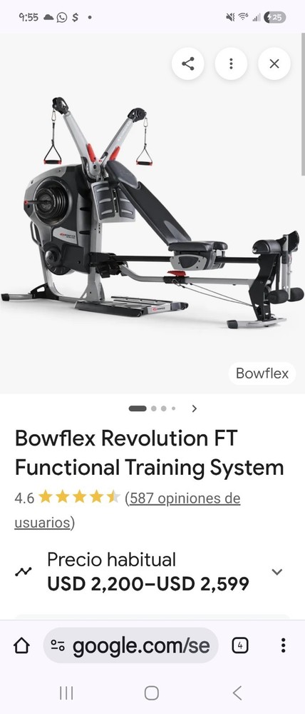 Bowflex Revolution Nautilus – Excellent Condition
