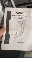 FITNESS GEAR HOME GYM HG|1205 STE-00421